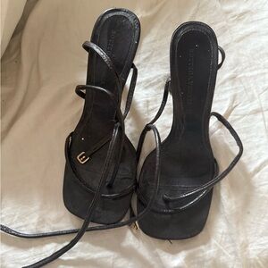 Bottega Veneta The Line Sandals in Brown Size 8/39